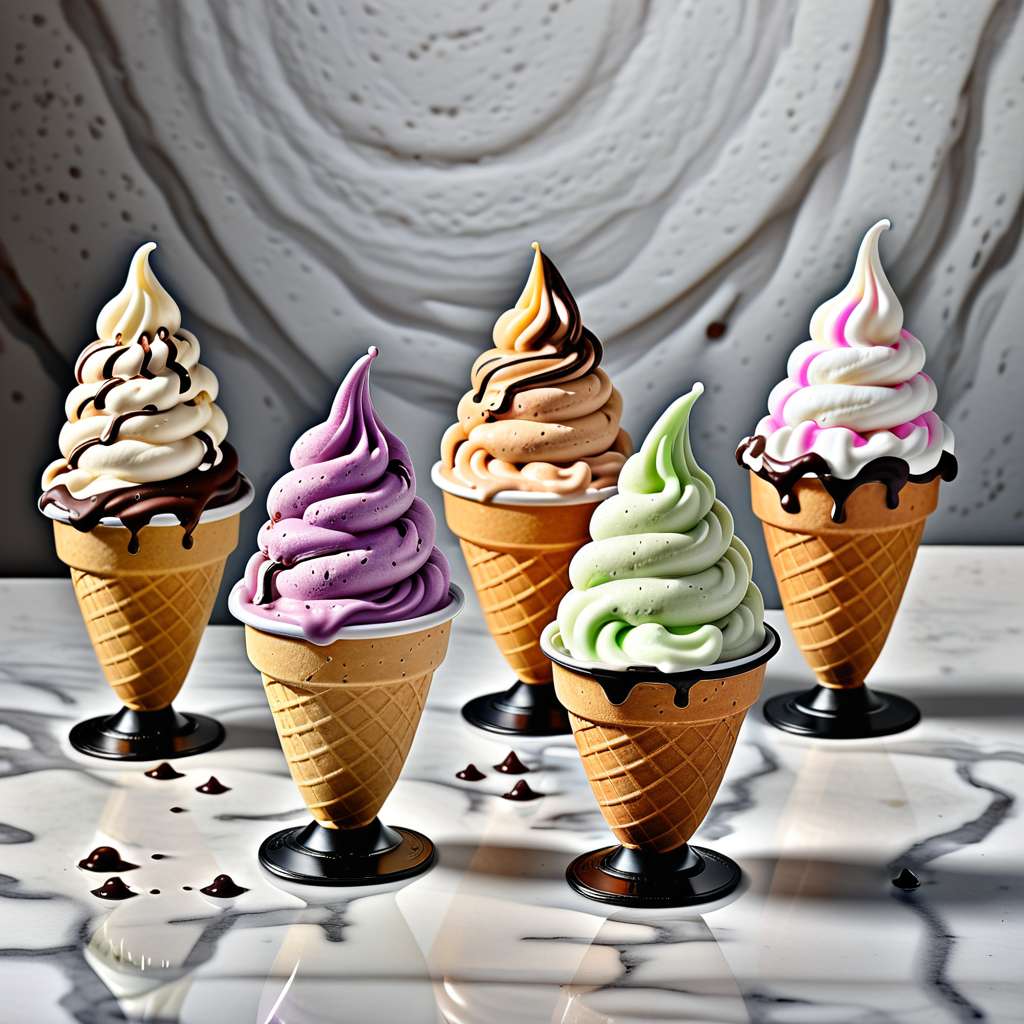 soft serve ice cream mixes