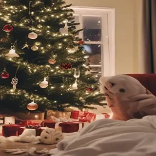 christmas pic aesthetic
