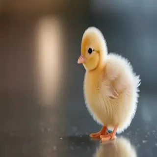 transparent chick