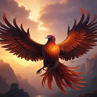 phoenix bird wallpaper
