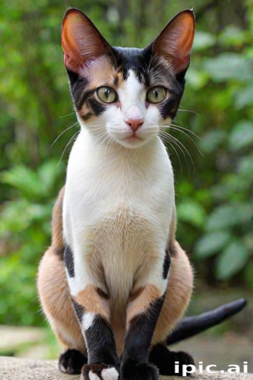 oriental bicolor cat breed
