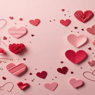 valentines background aesthetic