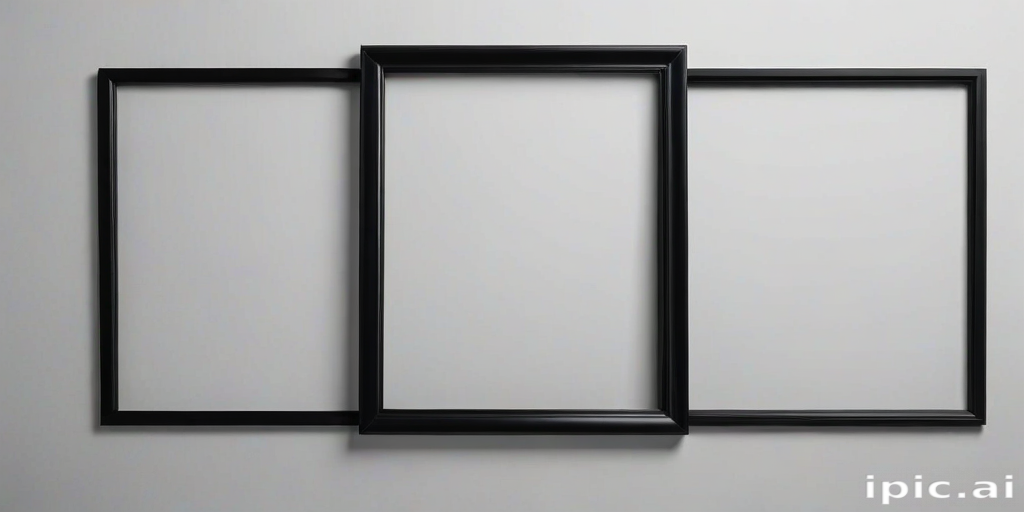 black frame background