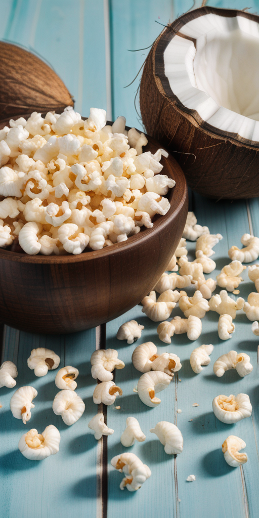 coconut oil for popcorn popping