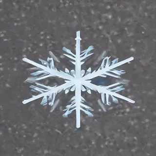 transparent background snowflake clipart