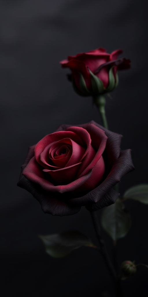 black rose background