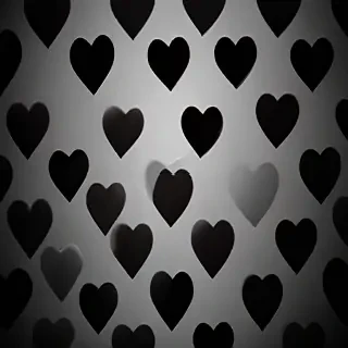 black heart background
