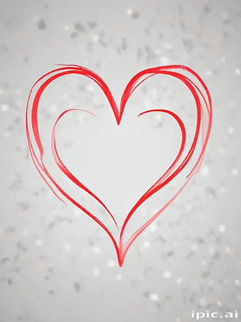 heart outline transparent