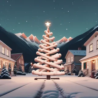 christmas background aesthetic