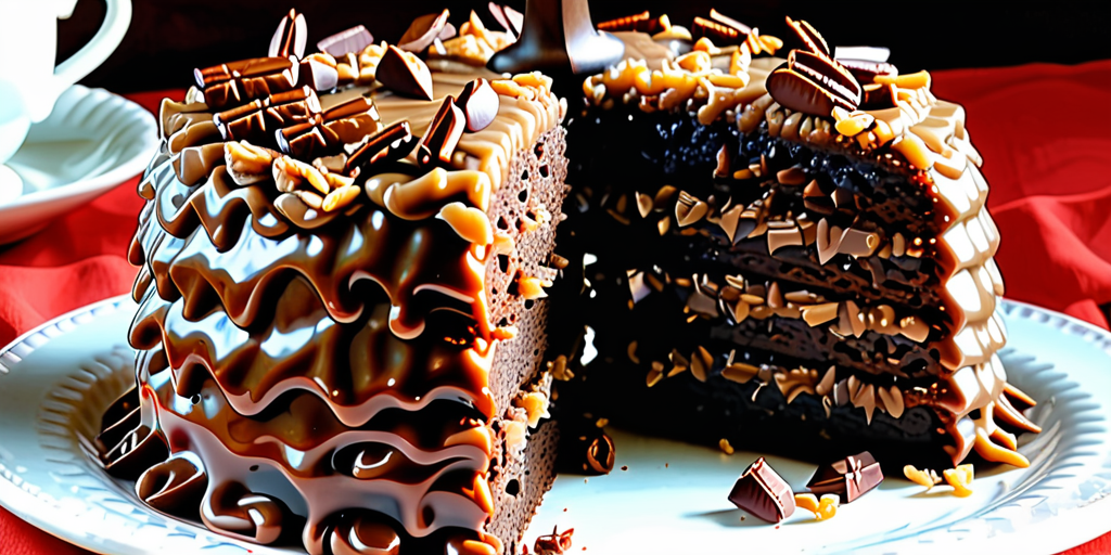 original german chocolate cake recipe 1957