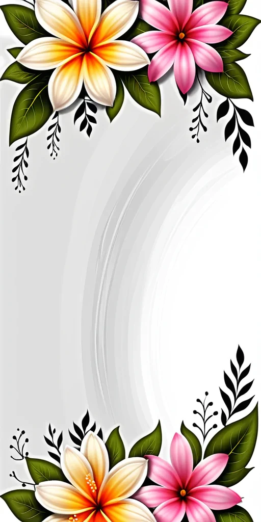 png border flower
