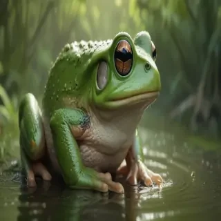 frog illustration