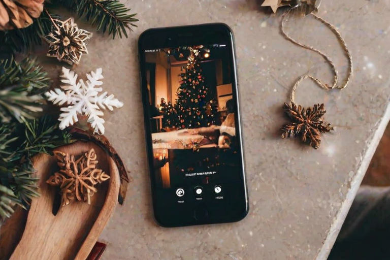 iphone christmas aesthetic wallpaper