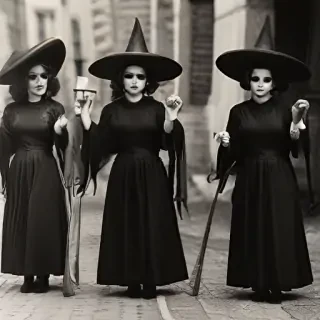 vintage witches
