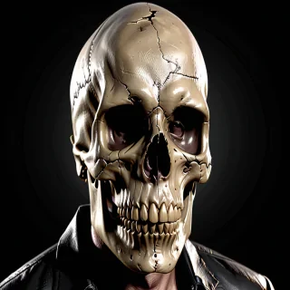 skull face png