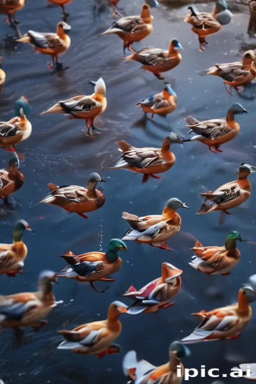 background duck
