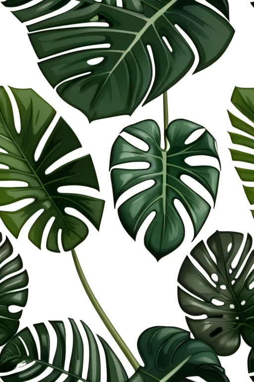 monstera leaf png