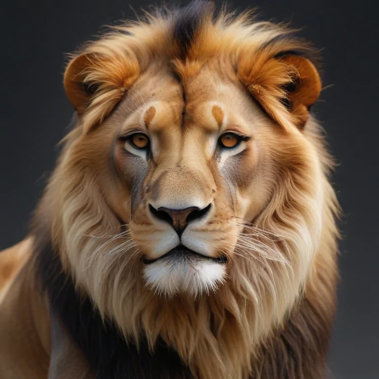 transparent lion