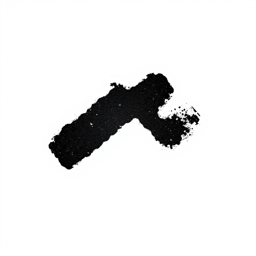 Create a high-resolution image of a bold black X symbol against a clean white background, captured with a DSLR camera at 50mm focal length, aperture set to f/2.8, ISO 100, using a soft focus effect for a sleek look.
