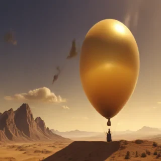 golden balloon