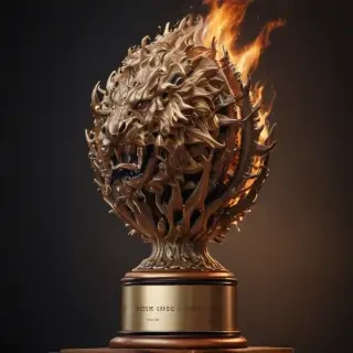 trophy drawing