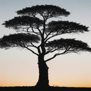 trees silhouette png