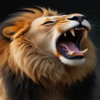 lion roar png