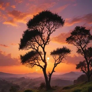aesthetic wallpaper sunset