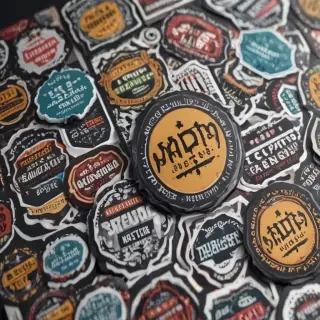 stickers mockup