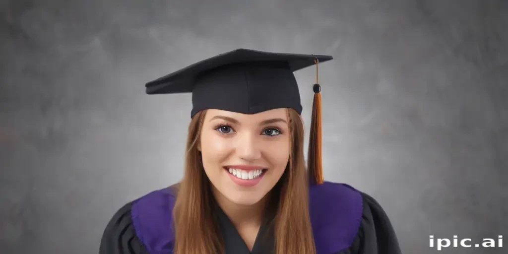 grad hat png