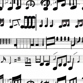 background music notes png