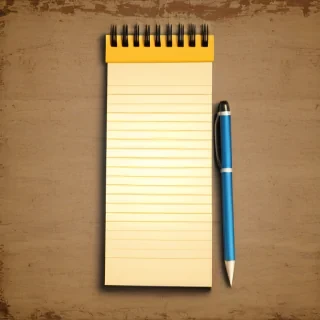 notepad background