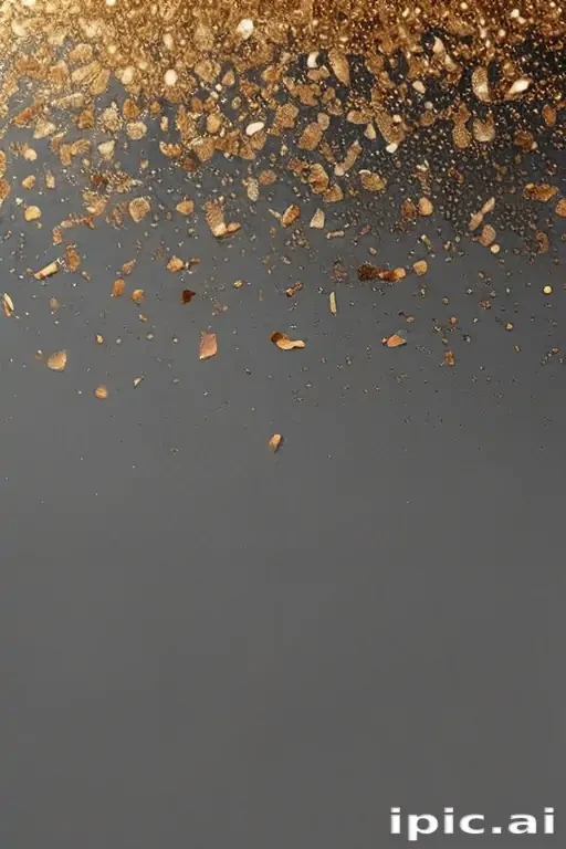 transparent background glitter