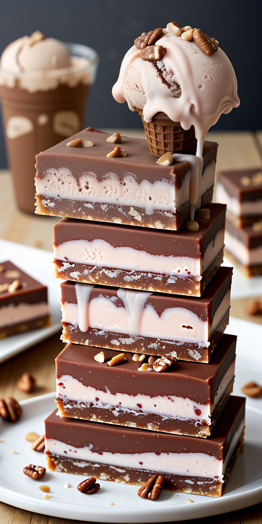 nutty bars ice cream bars