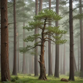 pine tree transparent