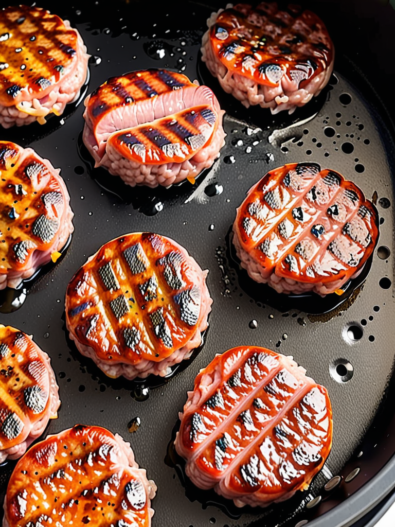 how to air fry sausage patties