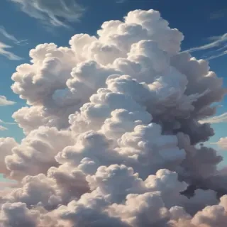 cartoon cloud drawing