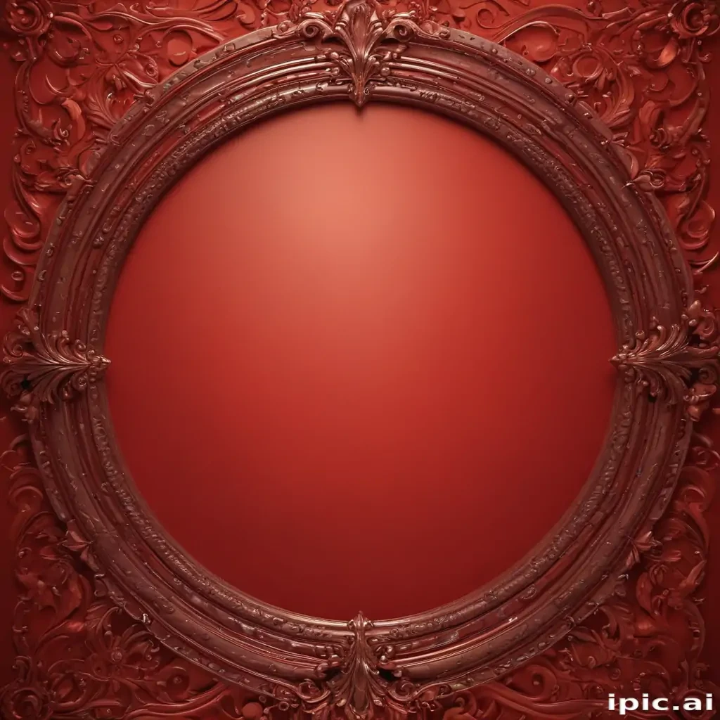 red blank background