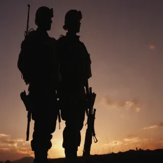 soldier silhouette
