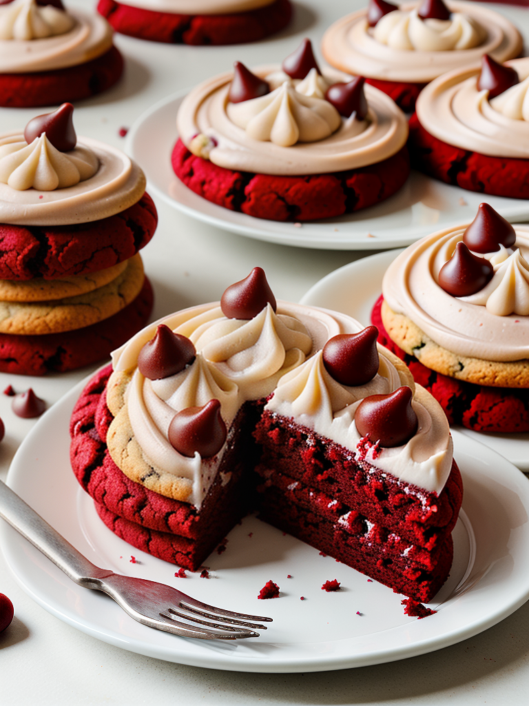 red velvet cookie recipe with cake mix