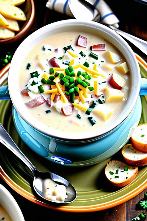 cream cheese crock pot potato soup