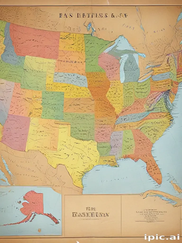 map of the usa states