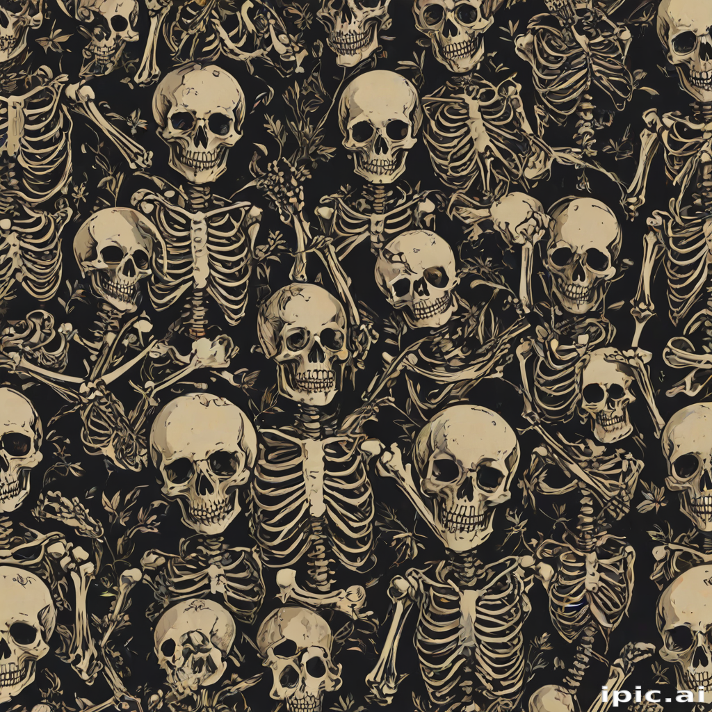 skeleton wallpaper