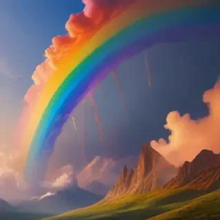 aesthetic rainbow backgrounds