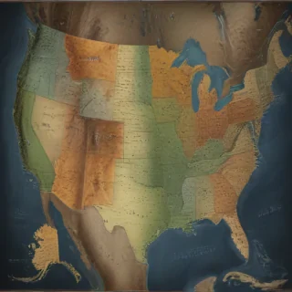 america map