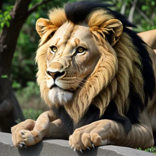 png of lion