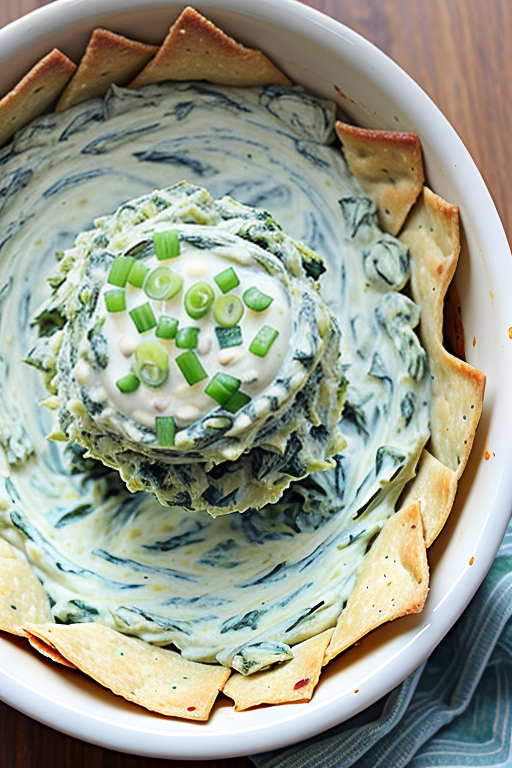 alton brown spinach artichoke dip
