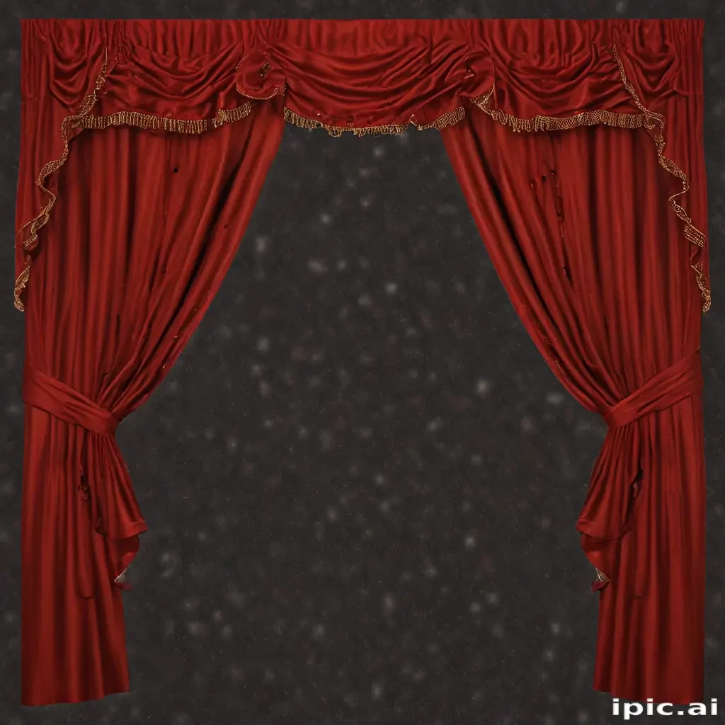 red curtain png