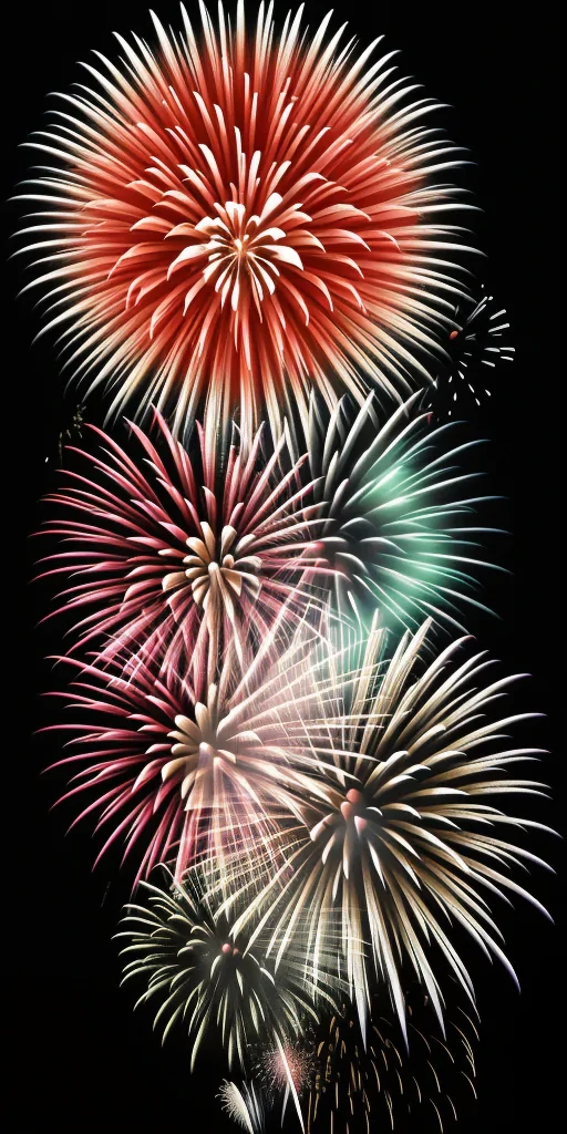 fireworks transparent background