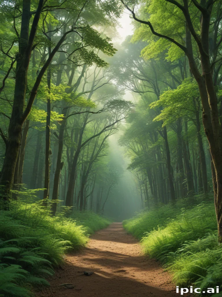 green forest aesthetic